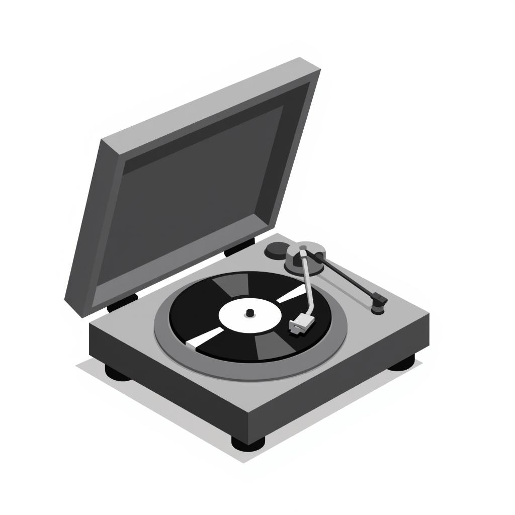 a vinyl record spinning on a record player